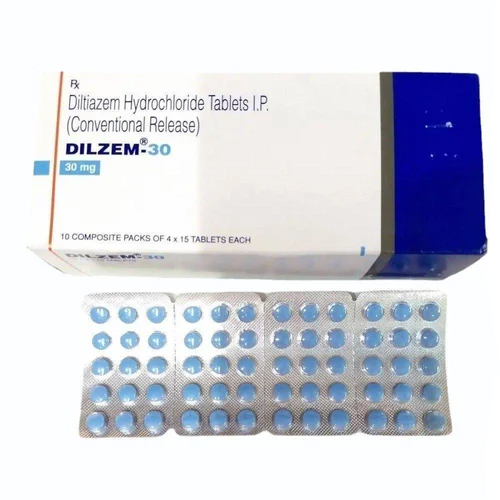 Diltiazem Hydrochloride Tablets - Purity: 98%