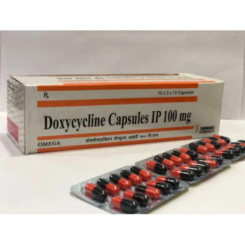 100mg Doxycycline Capsules IP