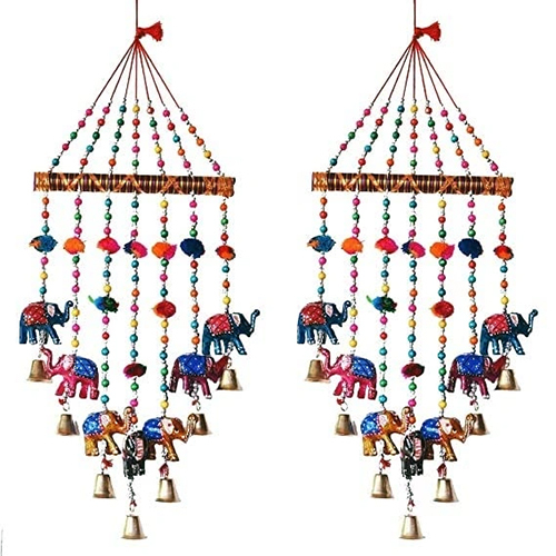 Decorative Hand Made Elephant Wind Chimes