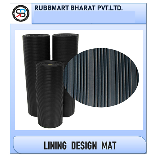 Lining Design Mat - Color: Black at Best Price in Kolhapur | Rubbmart ...