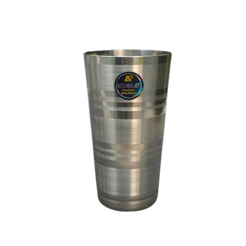 Stainless Steel Lassi Glass - Color: Silver