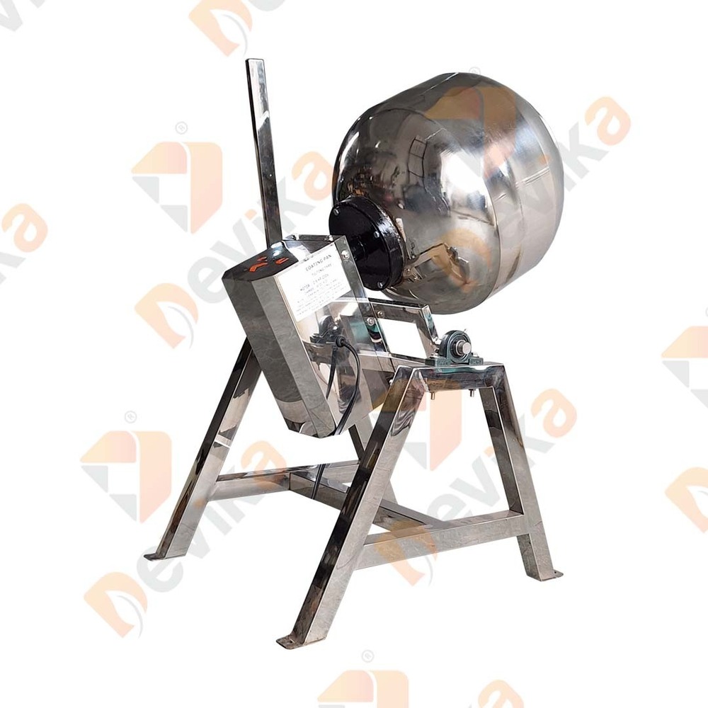 Coating Pan Tilting Type - Capacity: 10 Kg - 40 Kg Kg/hr