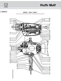 Ralli Wolf Heavy Duty Drill (WDHC / WDHC 12, 20mm Chuck Model)