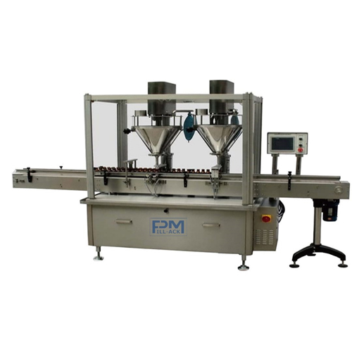 2 Head Servo Base Auger Filling - Color: Grey
