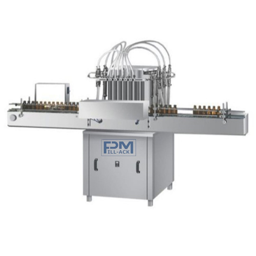 6 Head Filling Machine - Color: Silver