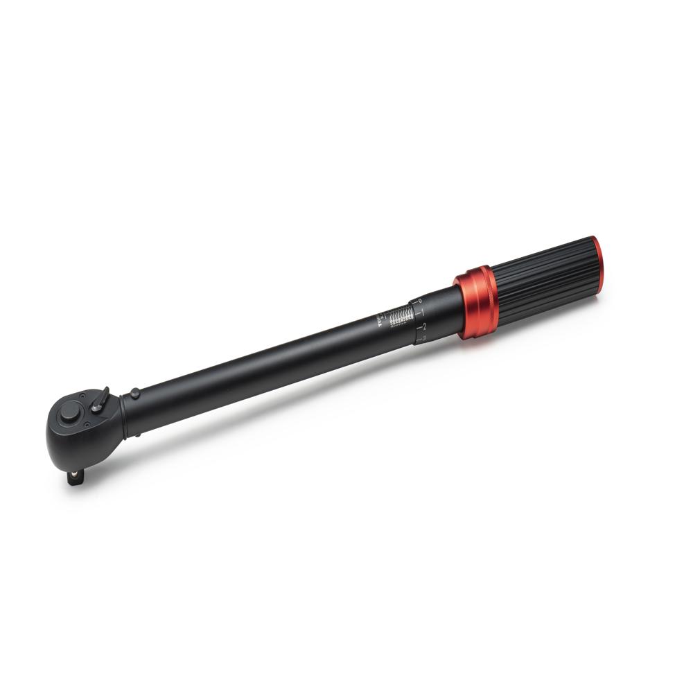 Compact Light Weight Manual Torque Wrench - Color: Silver