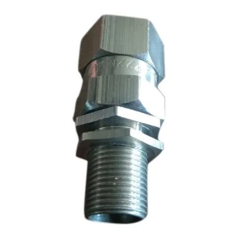 Brass Double Compression Cable Gland - Application: Industrial