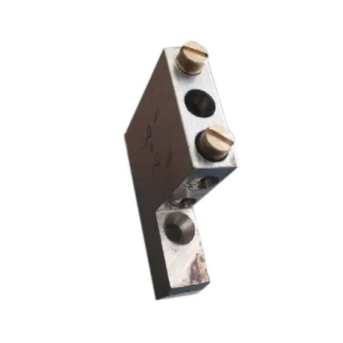 Brass Electrical Terminal Block - Color: Silver