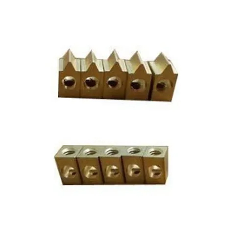 Brass Terminal Connectors - Color: Golden