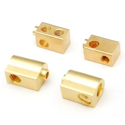 Brass Electrical Connectors - Color: Golden