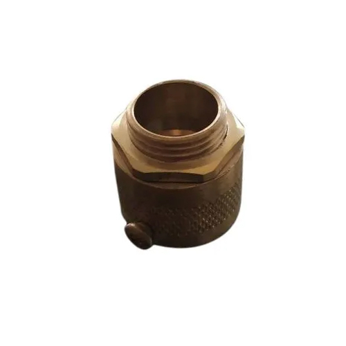 Brass Tap Adapter - Color: Golden