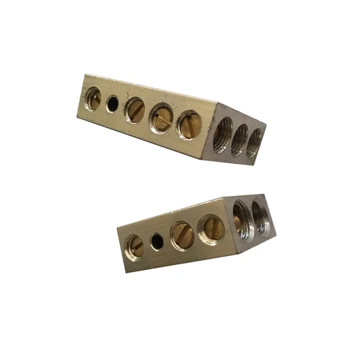 Brass Terminal Blocks - Color: Golden