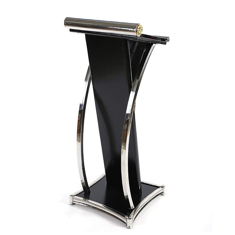 Heavy duty Wooden Podium /Lectern Stand with Mic holder used for conferences,Teakettle