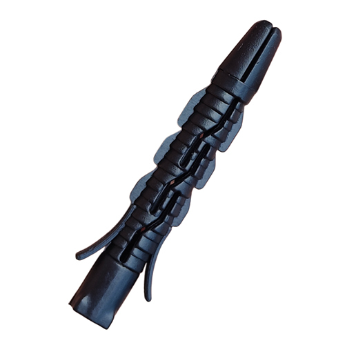 60x8mm Black Frame Fixing Wall Plug
