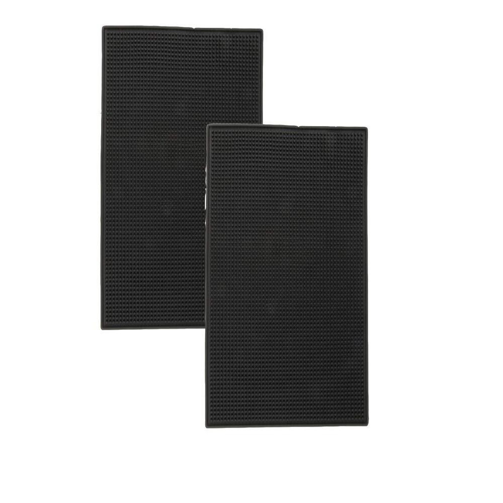 Bar Mats Black Rubber Counter