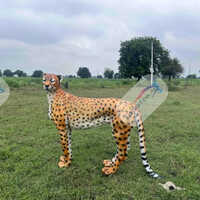 FRP Fiber Cheetah Statue