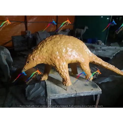 Fiber Armadillo statue
