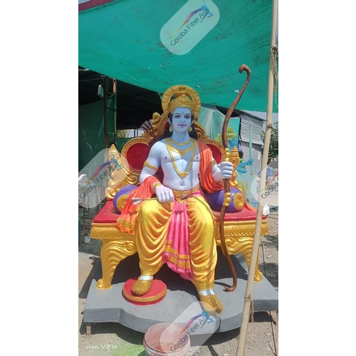 Fiber Ram Statue
