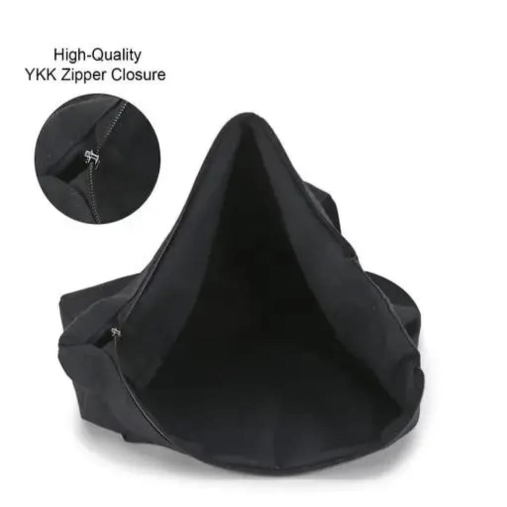 Canvas Tote Bag - Color: Black