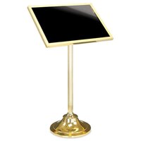 Card Holder For Desk Card Name Stand Display - Color: Transparent