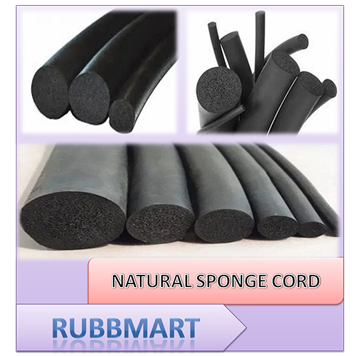 Natural Sponge Card - Color: Black