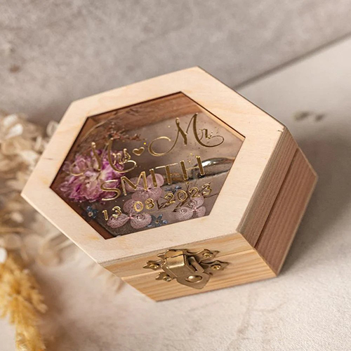 Customized Wedding Veneer Boxes