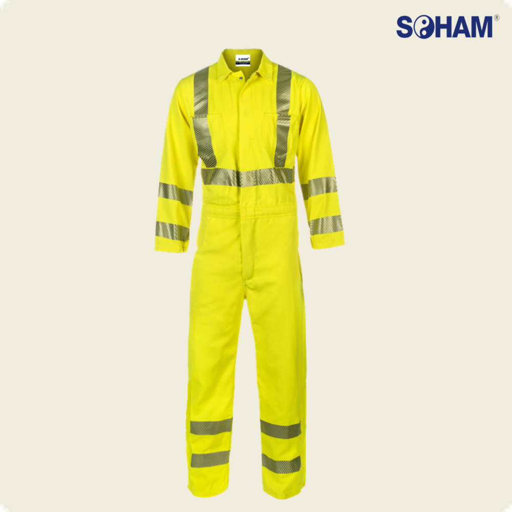 Safety Workwear With Neon Tape - Color: Different Available