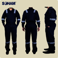 Industrial Reflective Safety Workwear With Neon Tape - Color: Different Available