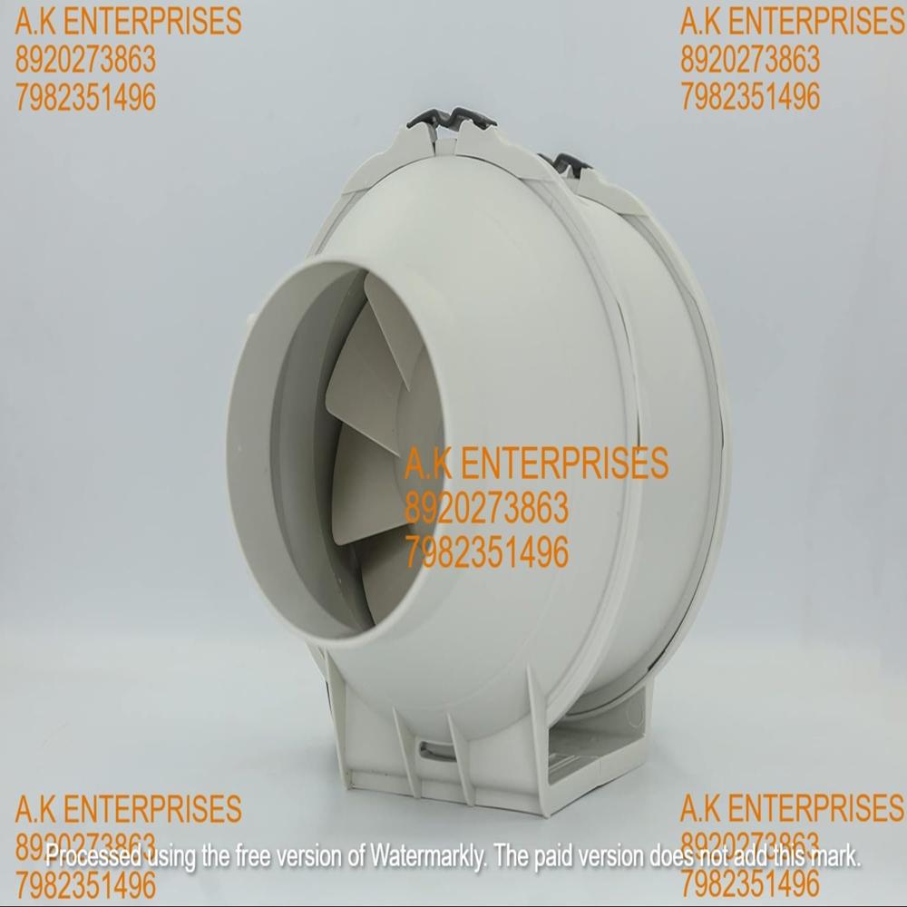 ASTBERG AF-100P 100mm/4 inch 198CMH/117CFM Inline fan Duct fan Inline Exhaust fan Silent fan