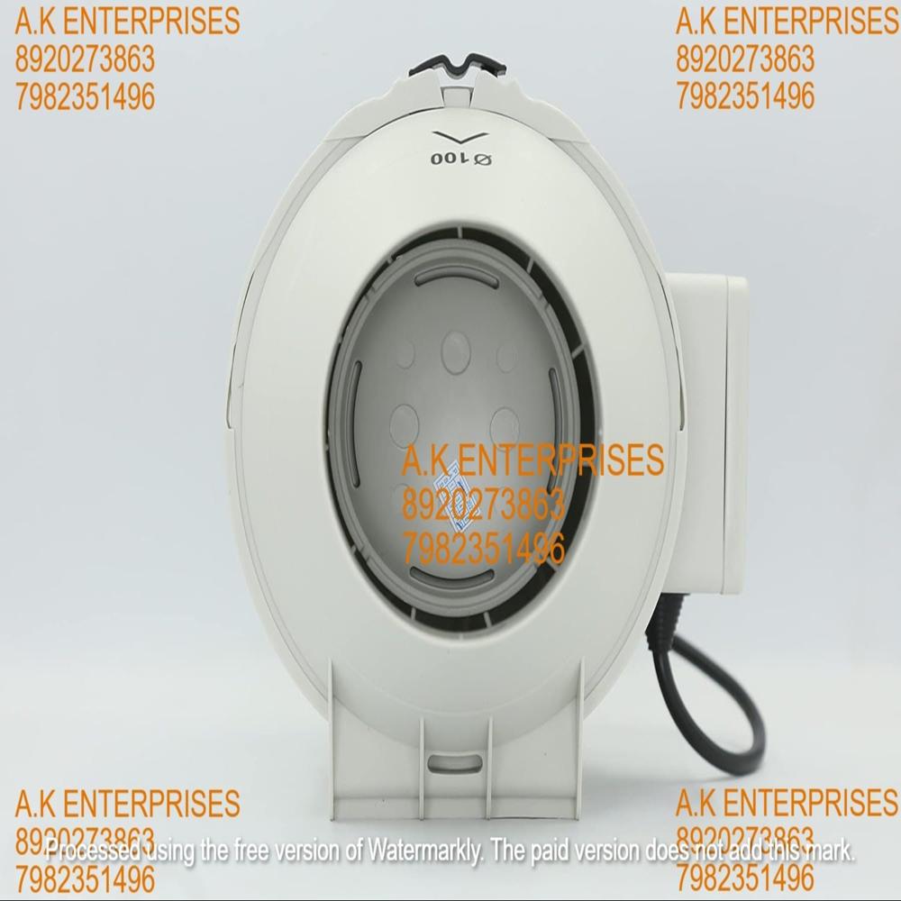 ASTBERG AF-100P 100mm/4 inch 198CMH/117CFM Inline fan Duct fan Inline Exhaust fan Silent fan