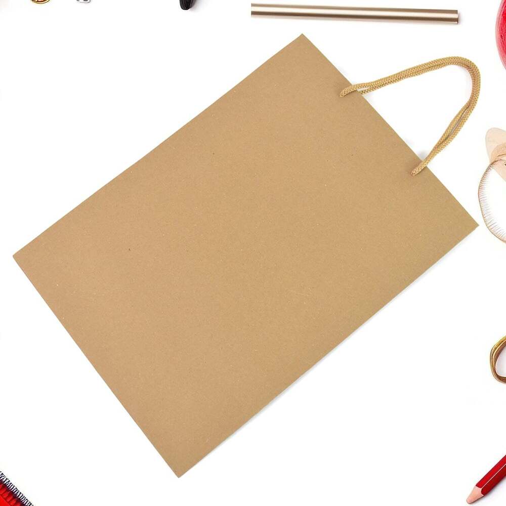 Compostable Plain Brown Paper Bags