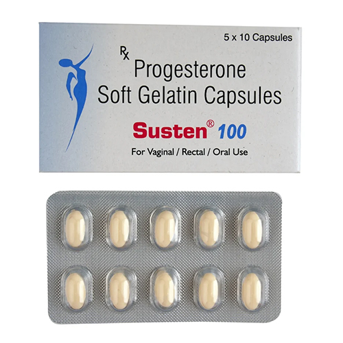 100 Mg Progesterone Soft Gelatin Capsules