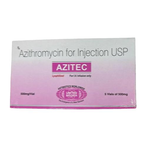 500 Mg Azithromycin For Injection Usp - Physical Form: Liquid