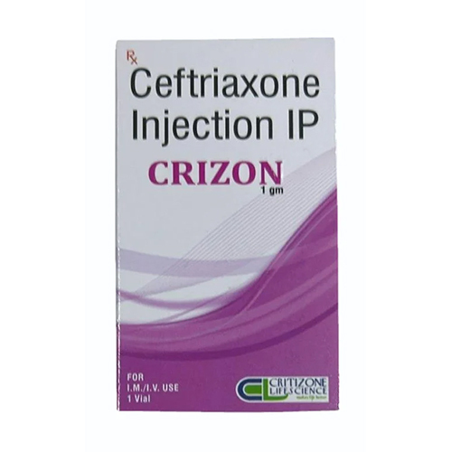 1 Gm Ceftriaxone Injection IP