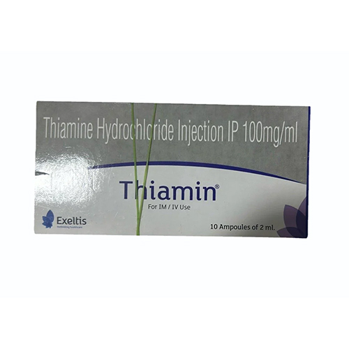 100 Mg Thiamine Hydrochloride Injection Ip - Physical Form: Liquid