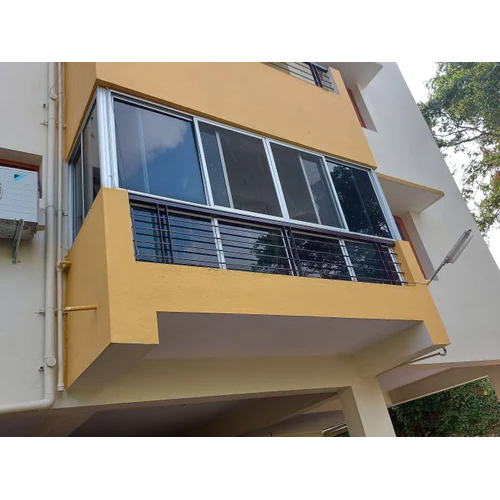 Balcony Aluminium Sliding Window