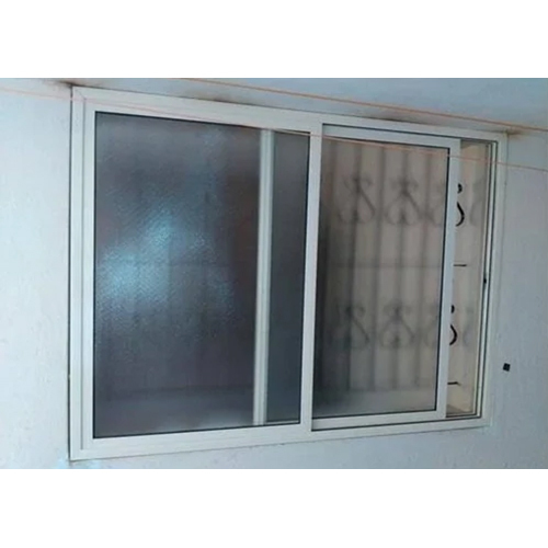 Dhomal Aluminium Sliding Window - Color: White