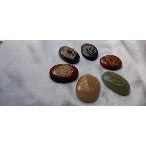 7 Chakra Reiki Set - Hardness: High