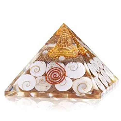 Gomti Chakra Mool Shree Yantra Pyramid