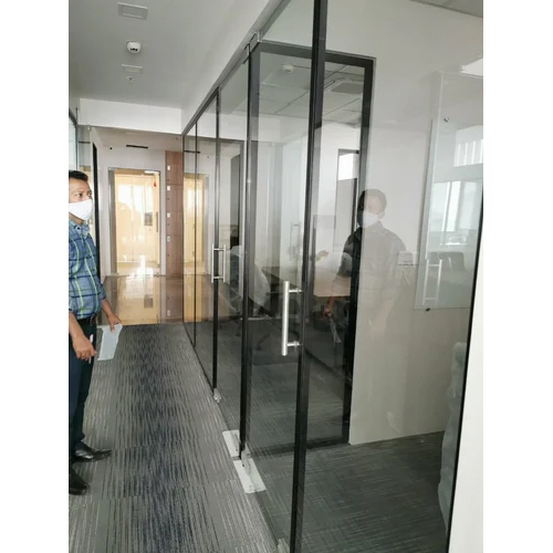 Toughened Glass Cabin - Color: Transparent