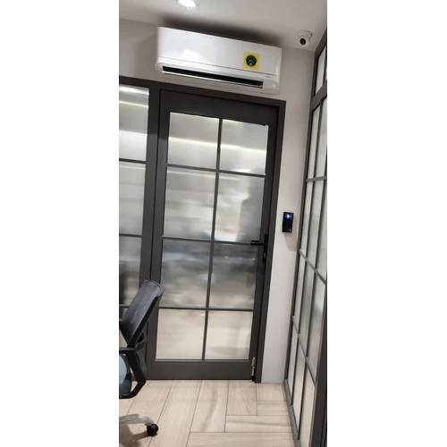 Square Design Glass Partition