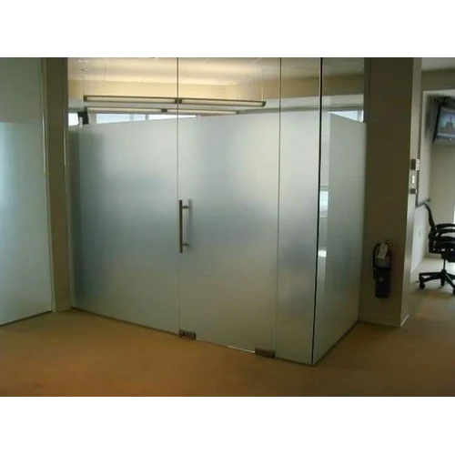 Toughened Glass Cabin - 12mm Thick, Transparent Rectangular Design | Industrial-Grade Durable Office Space Solution