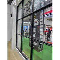 Office Glass Cabin - Aluminium & Tempered Glass, Rectangular Design With Polished Finish For Modern Private Workspaces