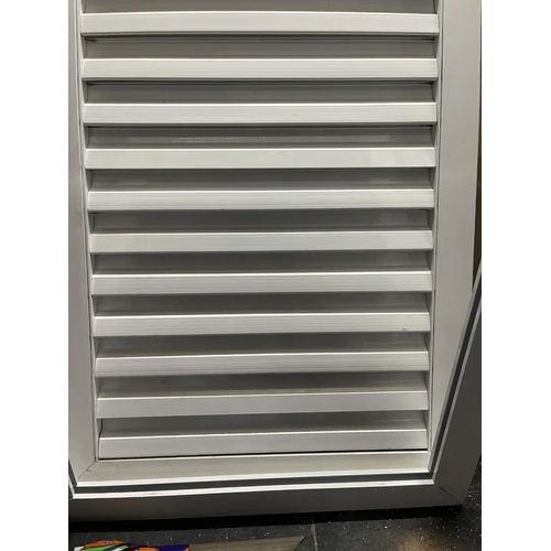 Aluminium Fixed Louvers - Color: Silver