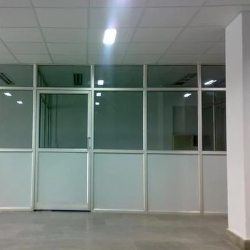 Modern Aluminium Partition - Color: White