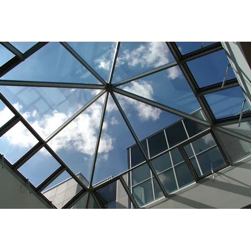 Toughened Glass Skylight - Color: Silver