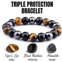 Triple protection bracelet 8mm