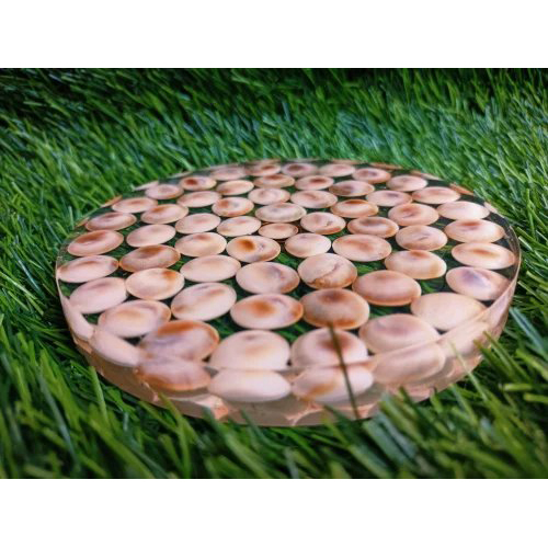 New Gomti Chakra Healing Orgonite Plate - Product Type: Artificial Stone