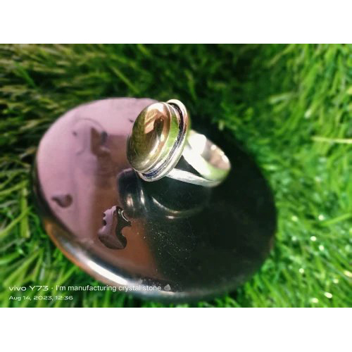 Pyrite Ring - Artificial Stone Type: Solid Surface