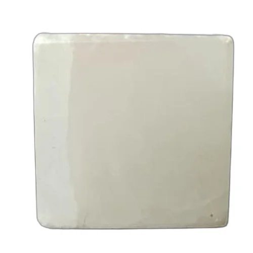 Seven Chakra Carved Healing Stone Showpiece - Polished White Stone, 8 X 5 X 2 Inch Size | Elegant Design For Spiritual And Decorative Use